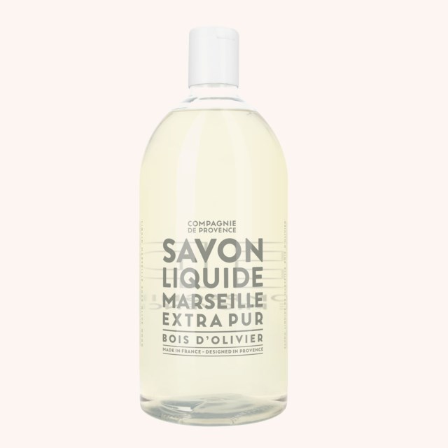 Liquid Marseille Soap Refill Olive Wood 1000 ml Liquid Marseille Soap Refill Olive Wood 1000 ml