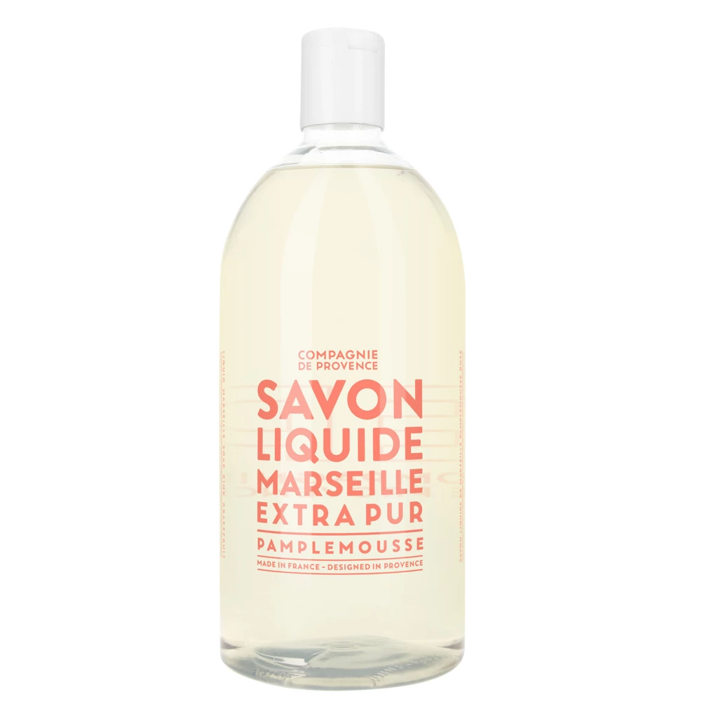 Compagnie de Provence - Liquid Marseille Soap Refill Pink Grapefruit 1000 ml på KICKS.se