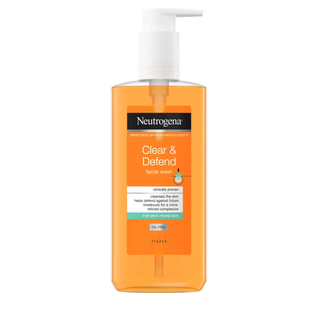 Neutrogena - Clear & Defend 2 % Salicylic Acid Face Wash 200 ml på KICKS.se