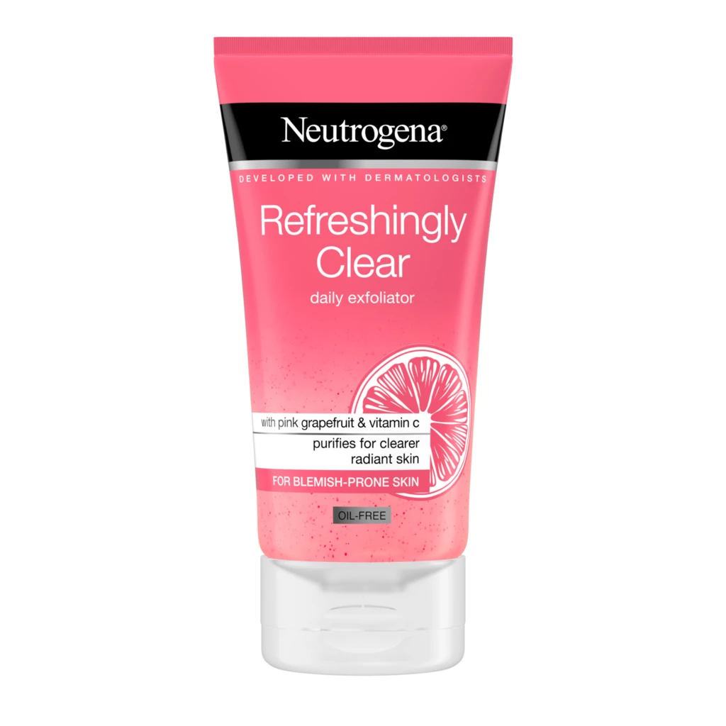 Neutrogena - Clear & Radiant Face Scrub 150 ml på KICKS.se