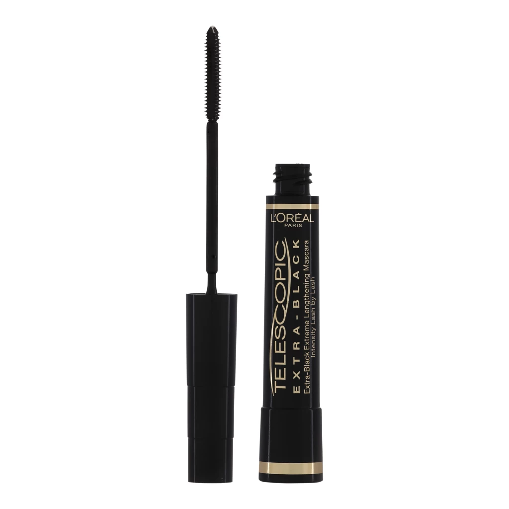 L'Oréal Paris - Telescopic Mascara Extra Black på KICKS.no