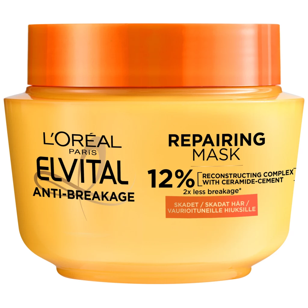 L'Oréal Paris - Elvital Anti-Breakage Hair Mask 300 ml på KICKS.se