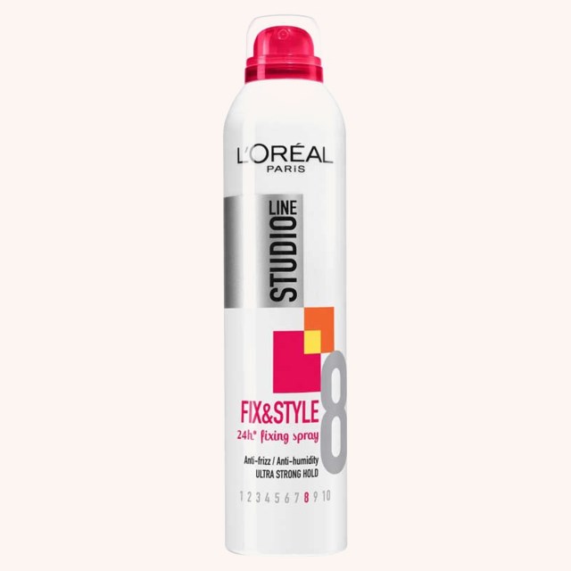 Studio Line Fix & Style Spray Ultra Strong Hold 250 ml Studio Line Fix & Style Spray Ultra Strong Hold 250 ml