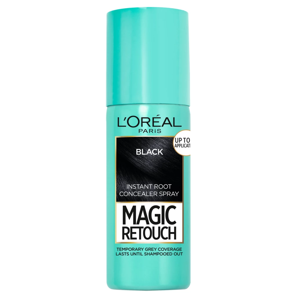 L'Oréal Paris - Magic Retouch Instant Root Concealer Spray Black på KICKS.se