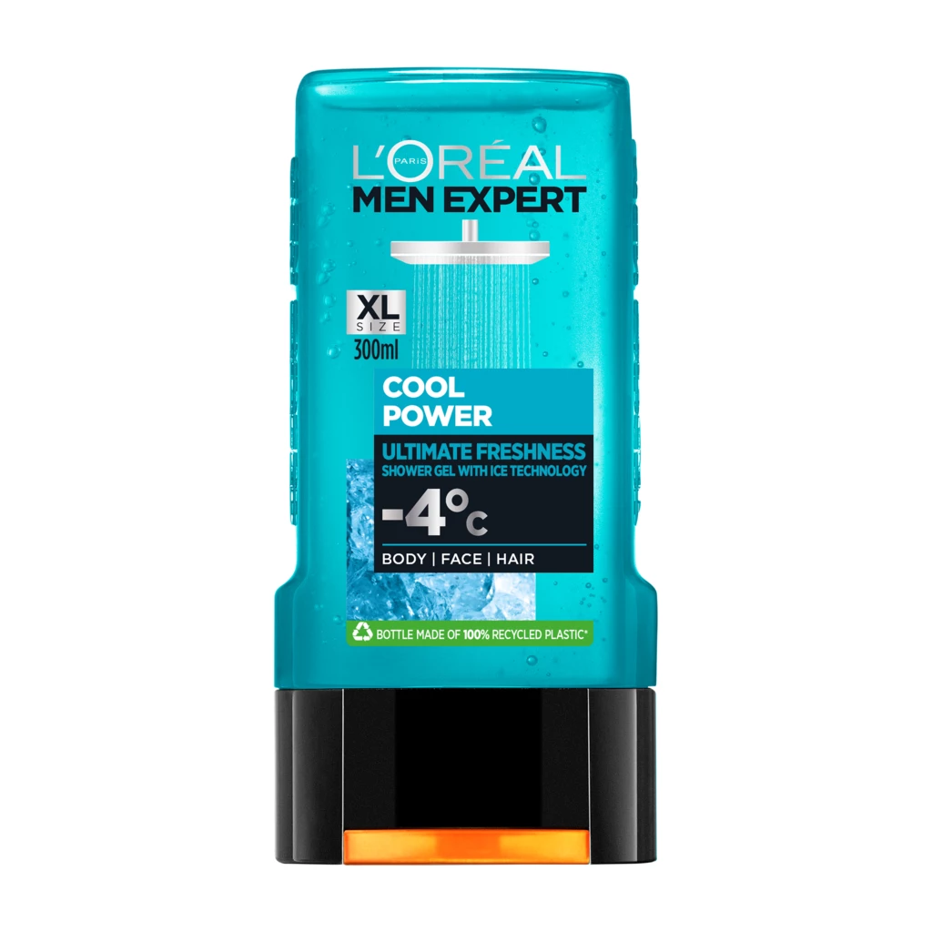 L'Oréal Paris - Men Expert Cool Power Shower Gel 300 ml på KICKS.se