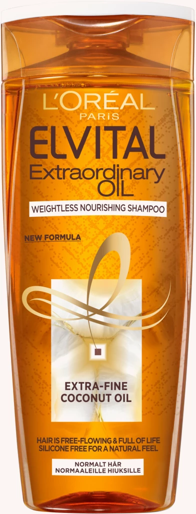 Elvital Extraordinary Coconut Oil Shampoo 250 ml