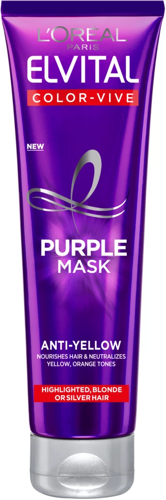 L'Oréal Paris - Elvital Color-Vive Silver Mask 150 ml på KICKS.no