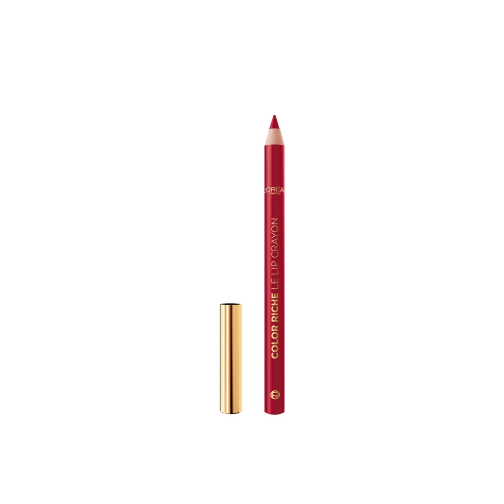 L'Oréal Paris - Color Riche Le Lip Crayon 297 Red Passion 1,2 g på KICKS.no