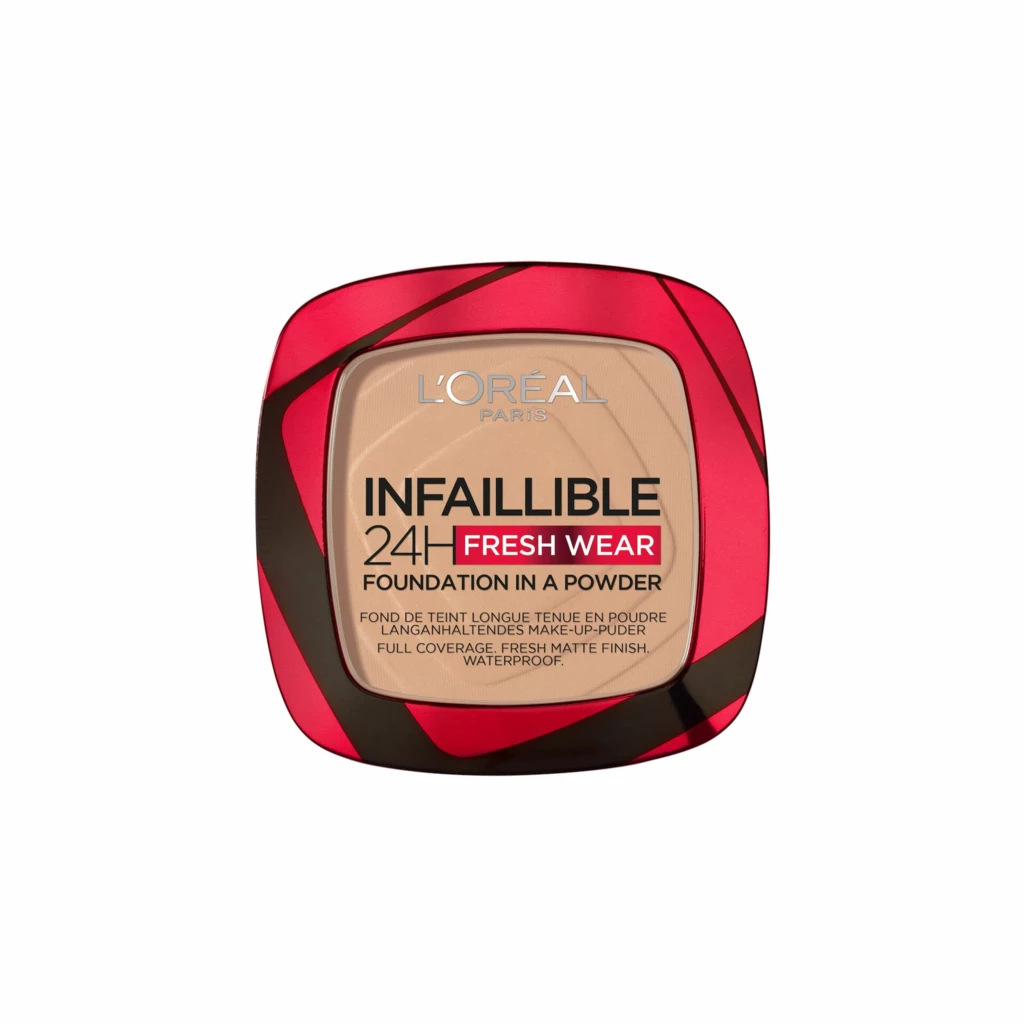 L'Oréal Paris - Infaillible 24H Fresh Wear Foundation Powder 120 Vanilla på KICKS.se