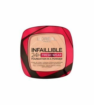 L'Oréal Paris - Infaillible 24H Fresh Wear Foundation Powder 245 Golden Honeyosoitteessa Kicks.fi