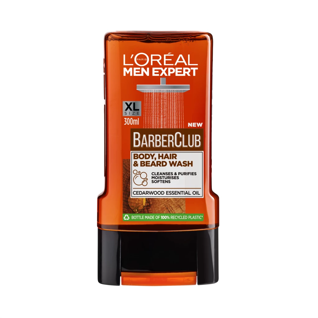 L'Oréal Paris - Men Expert Barber Club - Body, Hair & Beard Wash 300 ml på KICKS.no