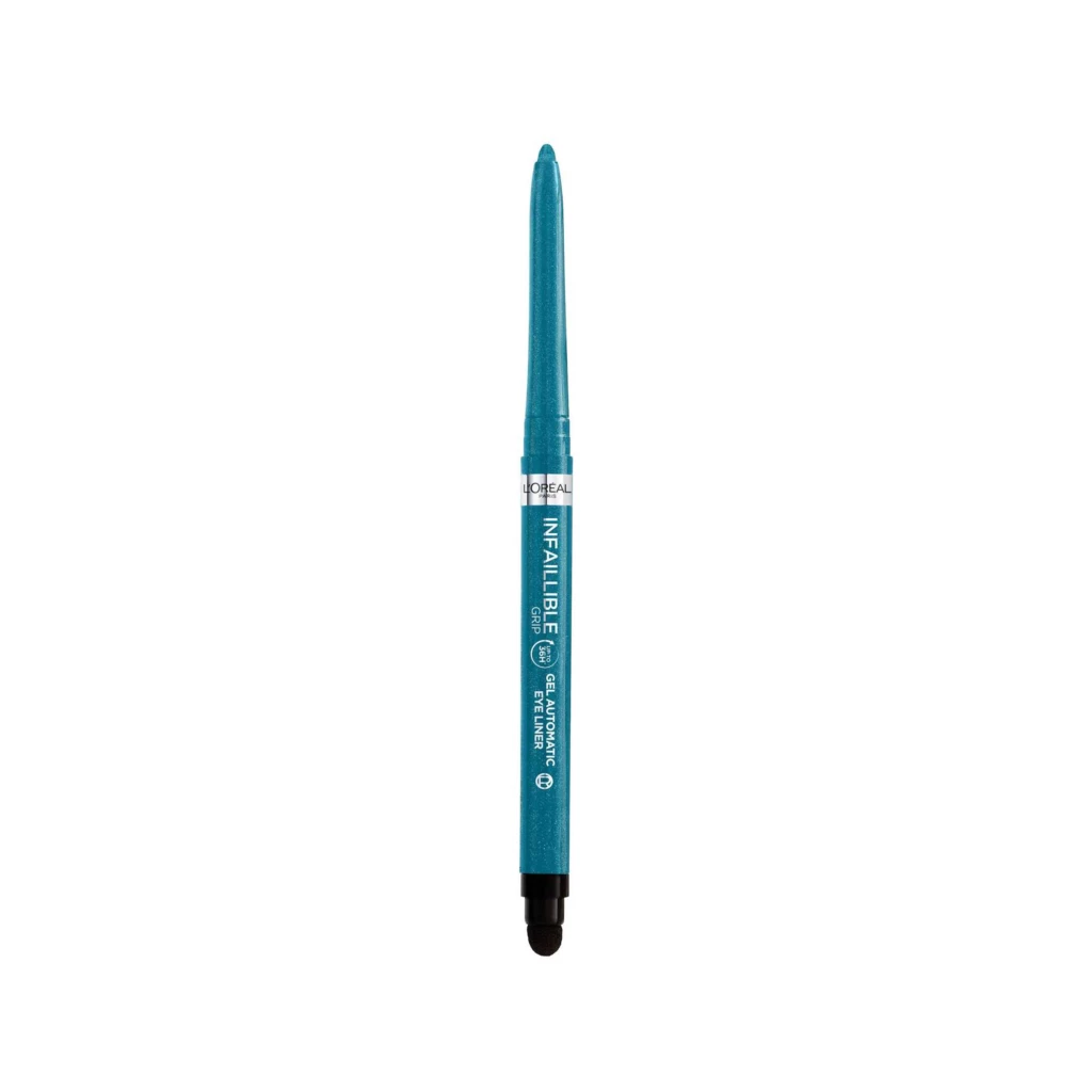 L'Oréal Paris - Infaillible Grip 36H Gel Automatic Eyeliner 7 Turquoise Faux Fur på KICKS.no