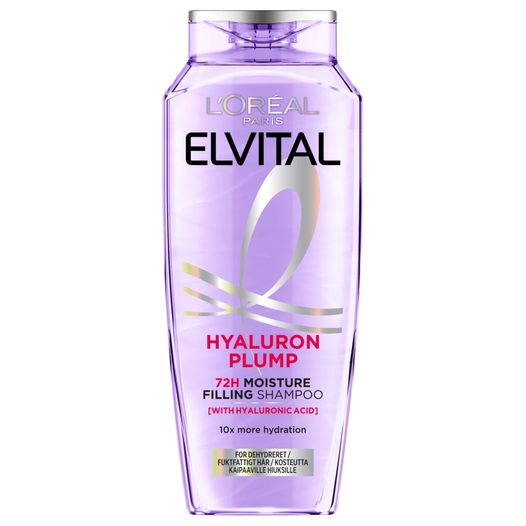 L'Oréal Paris - Elvital Hyaluron Plump Hair Shampoo 250 ml på KICKS.se