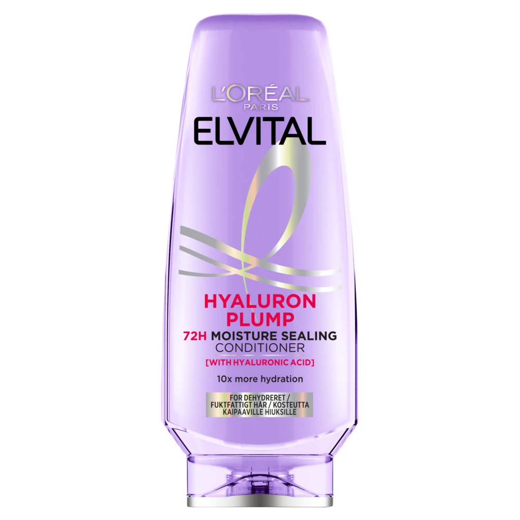L'Oréal Paris - Elvital Hyaluron Plump Hair Conditioner 200 ml på KICKS.no