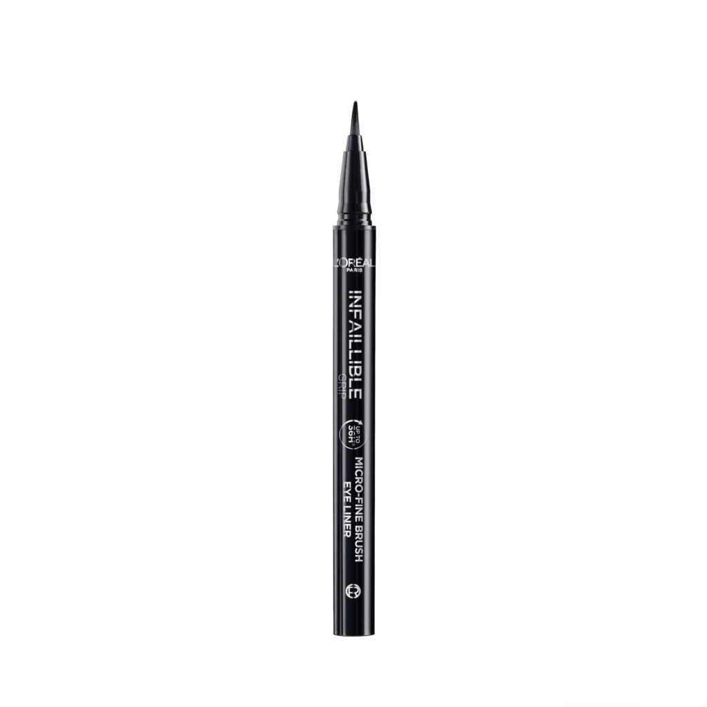 L'Oréal Paris - Infaillible Grip 36H Micro-Fine Eyeliner 1 Obsidian Black på KICKS.no