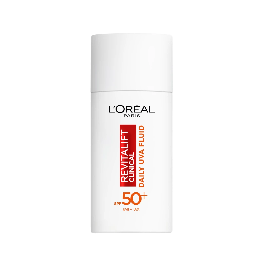 L'Oréal Paris - Revitalift Clinical Daily Moisturizing Fluid SPF50 50 ml på KICKS.no