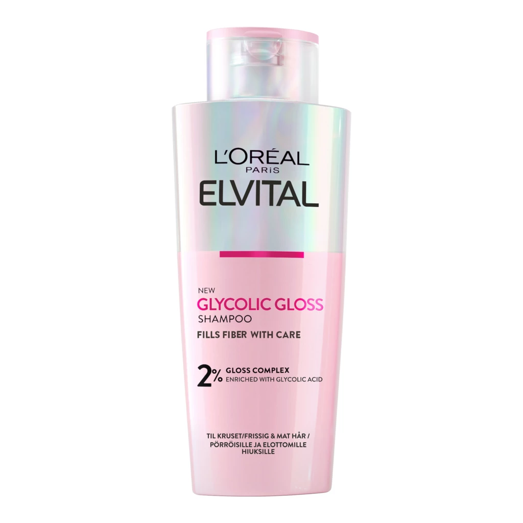 L'Oréal Paris - Elvital Glycolic Gloss Shampoo 200 ml på KICKS.se