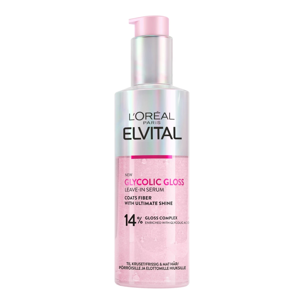 L'Oréal Paris - Elvital Glycolic Gloss Leave-in Serum 150 mlosoitteessa Kicks.fi