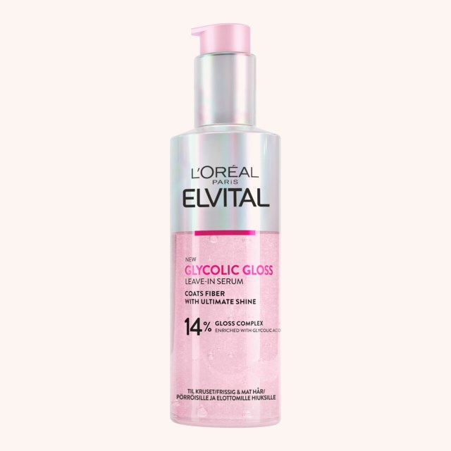 Elvital Glycolic Gloss Leave-in Serum 150 ml Elvital Glycolic Gloss Leave-in Serum 150 ml