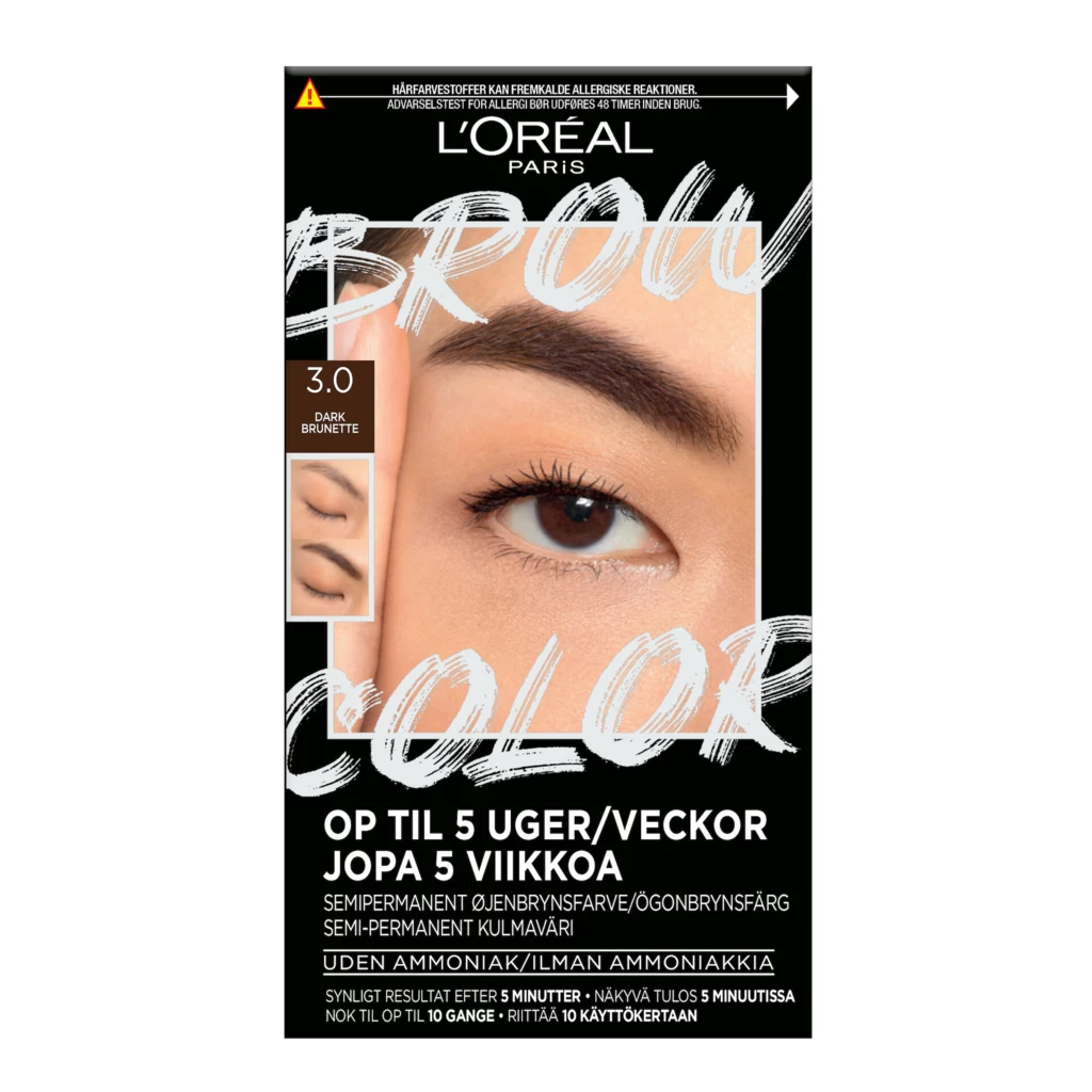 L'Oréal Paris - Brow Color Kit 3.0 Dark Brunette på KICKS.se