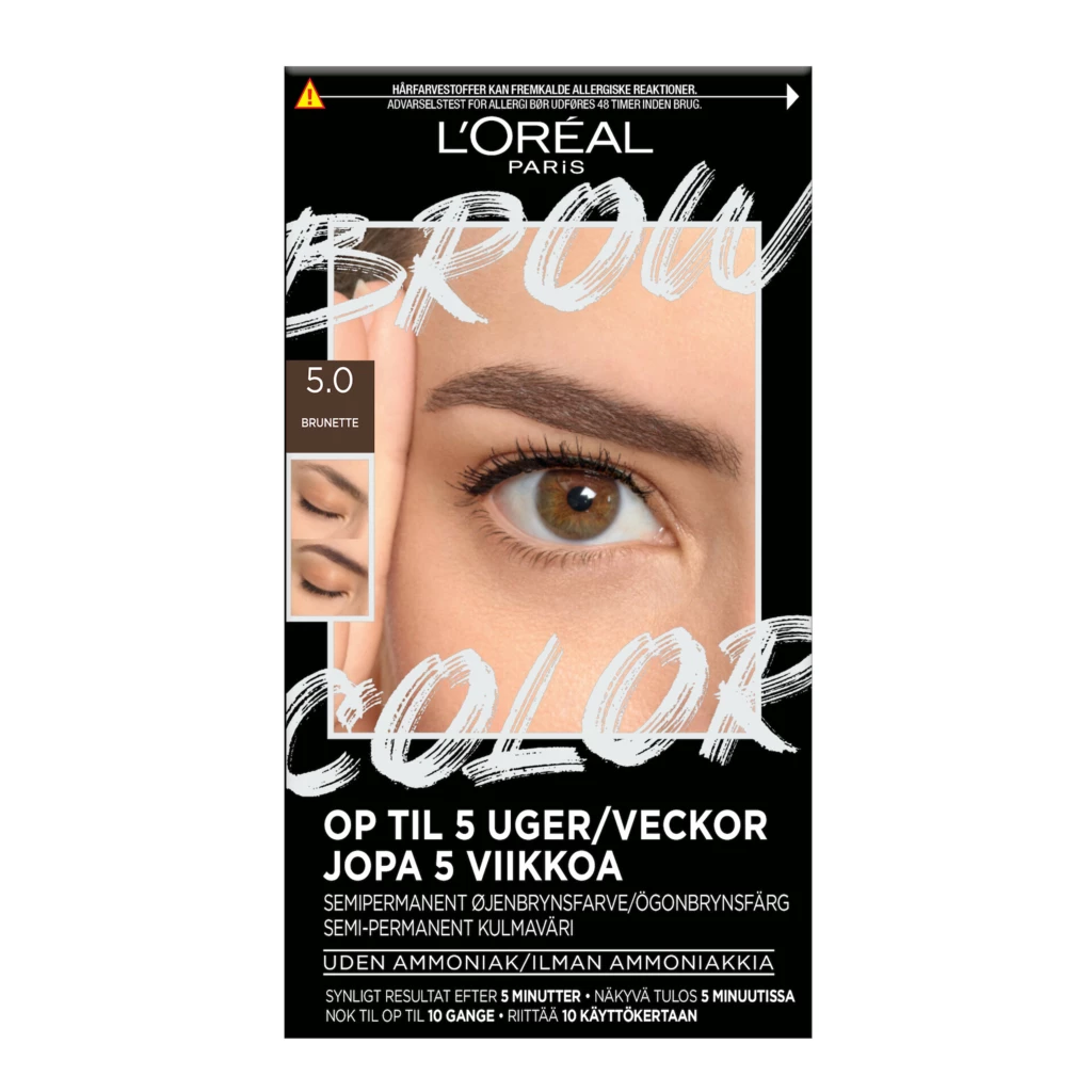 L'Oréal Paris - Brow Color Kit 5.0 Brunette på KICKS.se