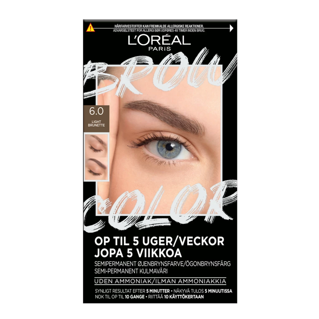 L'Oréal Paris - Brow Color Kit 6.0 Light Brunette på KICKS.se
