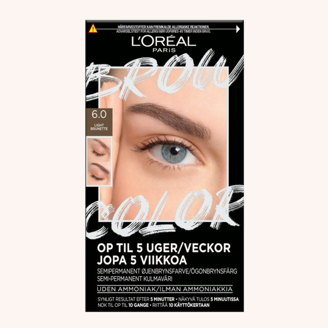 Brow Color Kit 6.0 Light Brunette Brow Color Kit 6.0 Light Brunette