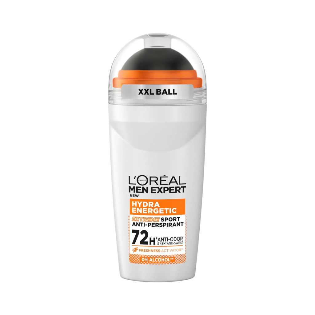 L'Oréal Paris - Men Expert Hydra Energetic Extreme Sport 48H Anti-Perspirant Deodorant Roll-On 50 ml på KICKS.se