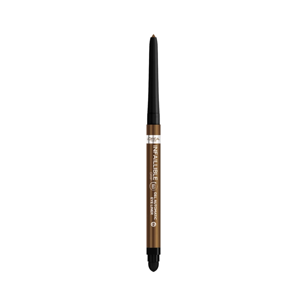 L'Oréal Paris - Infaillible Grip 36H Gel Automatic Eyeliner 12 Bronzed Espresso på KICKS.no