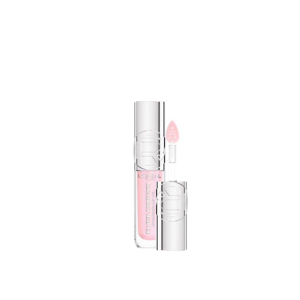 L'Oréal Paris - Plump Ambition Hyaluron Lip Oil 101 Cristal Clear på KICKS.se