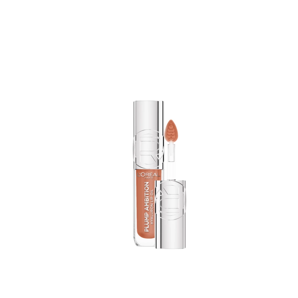 L'Oréal Paris - Plump Ambition Hyaluron Lip Oil 641 Latte Glace på KICKS.no