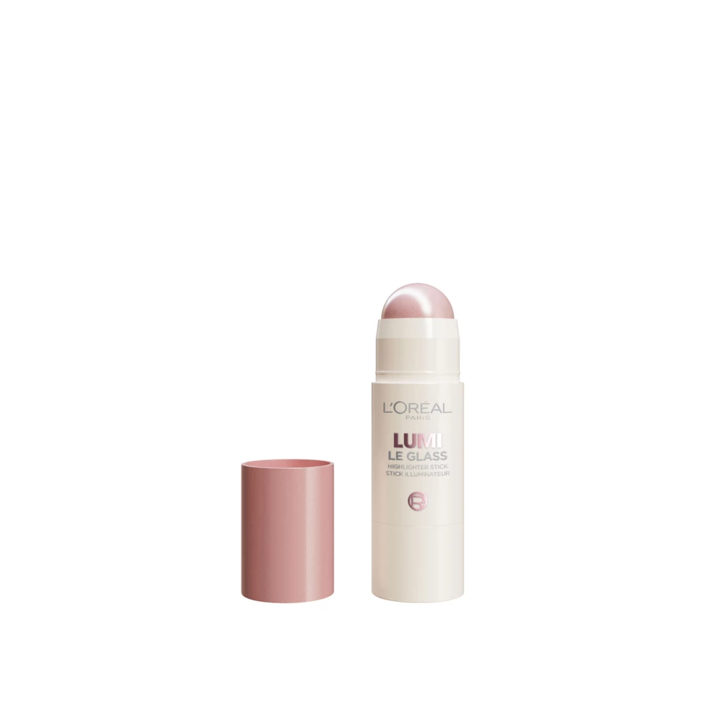 L'Oréal Paris - Lumi Le Glass Highlighter Stick 620 Glassy Pink Ballet på KICKS.no
