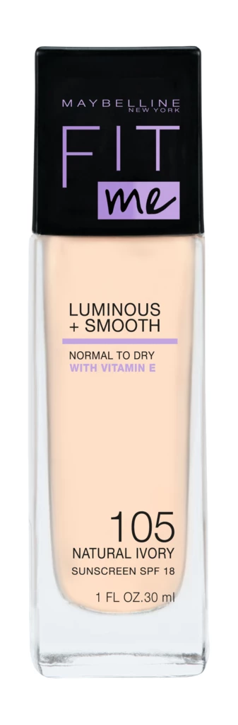 Maybelline - Fit Me Luminous + Smooth Foundation Natural Ivory på KICKS.no
