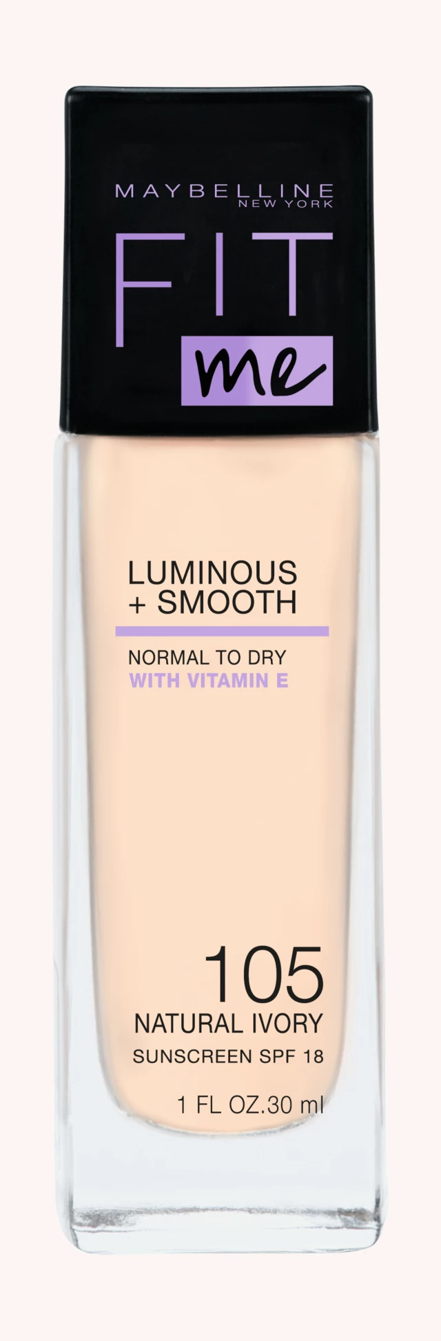 Fit Me Luminous + Smooth Foundation Natural Ivory Fit Me Luminous + Smooth Foundation Natural Ivory