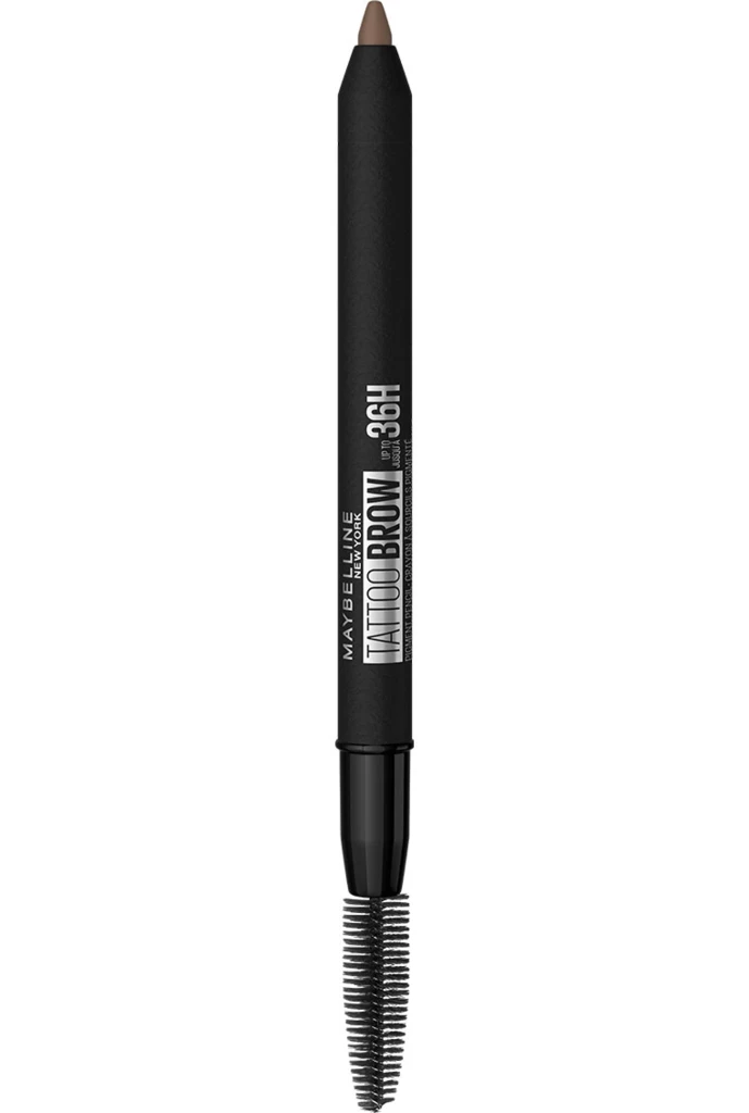 Maybelline - Tattoo Brow 36H Pencil 6 Ash Brown på KICKS.no