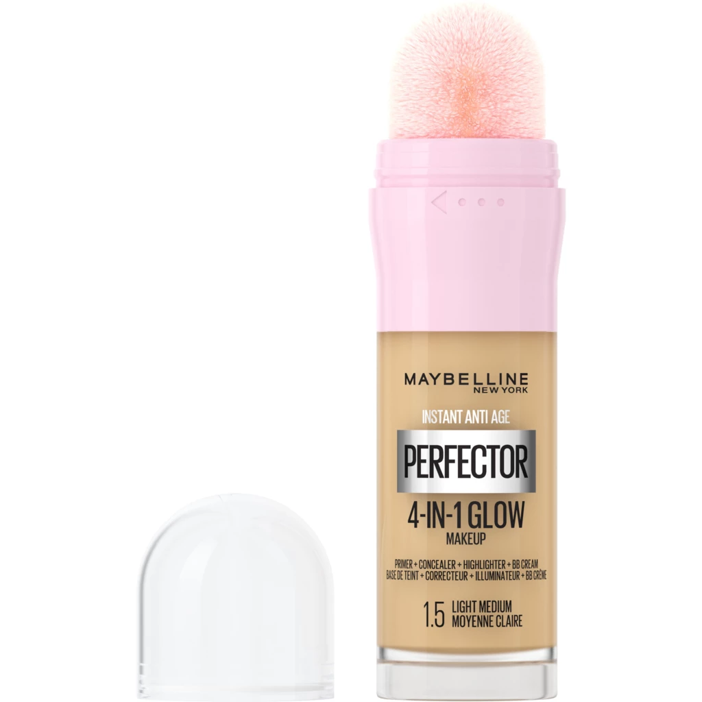 Maybelline - Instant Perfector 4-In-1 Glow Makeup 1.5 Light Mediumosoitteessa Kicks.fi