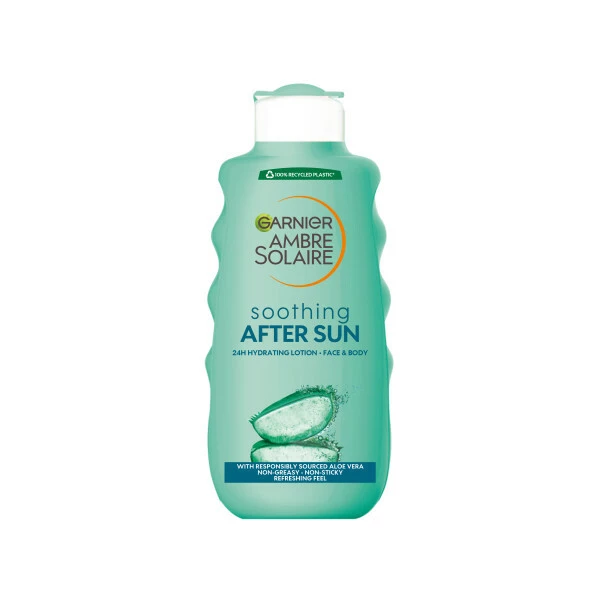 Garnier - Ambre Solaire Soothing Aftersun 24H Hydrating Lotion Face & Body 200 ml på KICKS.se