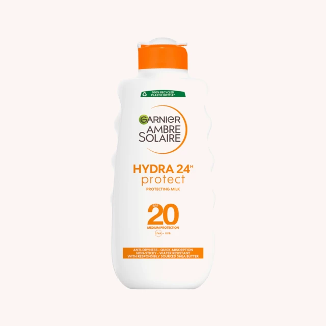 Ambre Solaire Sun Protection Milk 24 Hydration SPF20 200 ml Ambre Solaire Sun Protection Milk 24 Hydration SPF20 200 ml