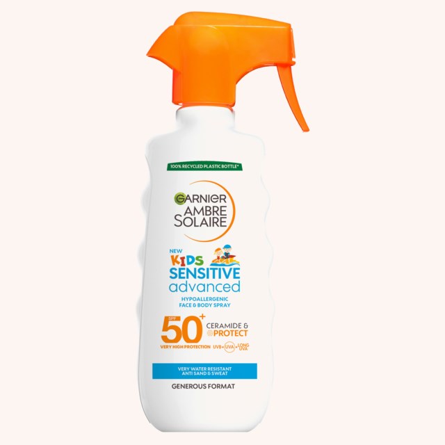 Ambre Solaire Sensitive Advanced Kids Hypoallergenic Face & Body Spray SPF50+ 270 ml Ambre Solaire Sensitive Advanced Kids Hypoallergenic Face & Body Spray SPF50+ 270 ml
