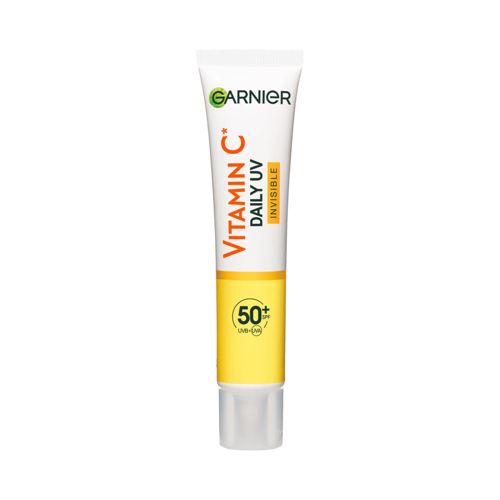 Garnier - Skin Active Vitamin C Brightening UV Daily Fluid SPF50+ Invisible på KICKS.no