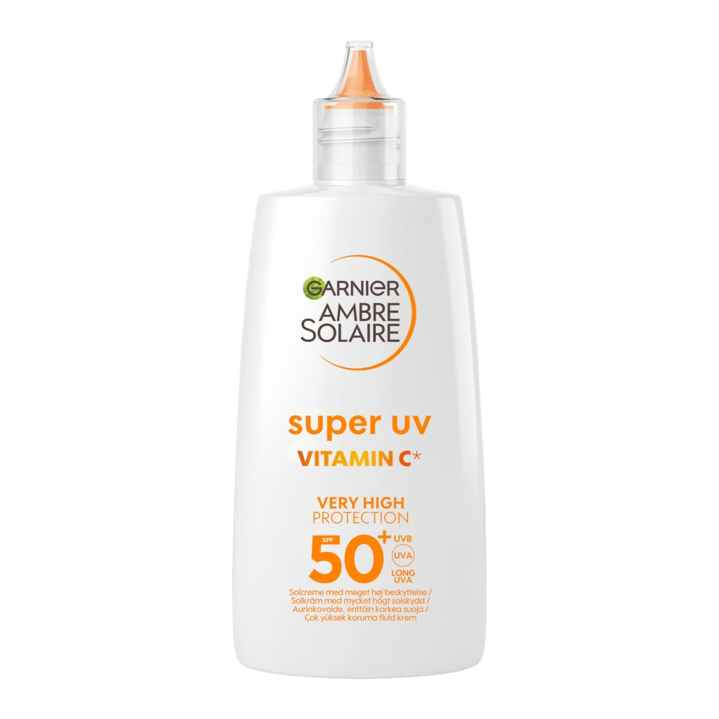 Garnier - Ambre Solaire Super UV Vitamin C Anti-Dark Spot Fluid SPF50+ 40 ml på KICKS.se