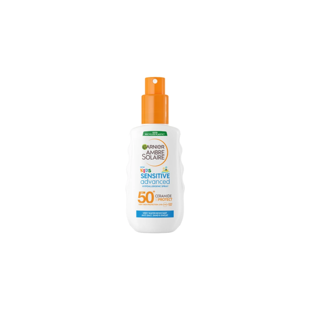Garnier - Ambre Solaire Sensitive Advanced Kids Hypoallergenic Spray SPF50+ 150 ml på KICKS.se