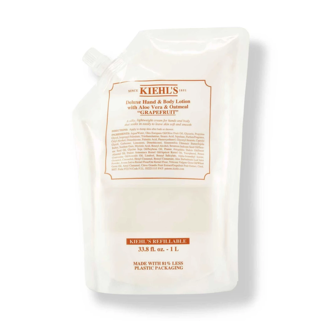 Kiehl's - Deluxe Hand & Body Lotion with Aloe Vera & Oatmeal 1000 mlosoitteessa Kicks.fi