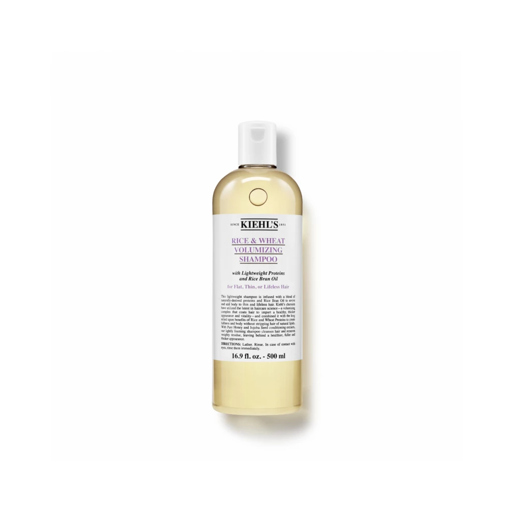Kiehl's - Rice & Wheat Volumizing Shampoo 500 ml på KICKS.no