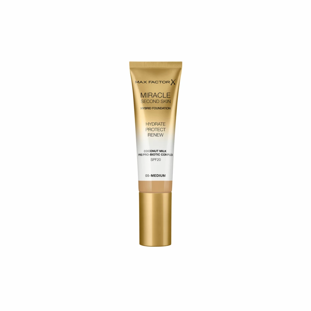 Max Factor - Miracle Second Skin Foundation 05 Medium på KICKS.se