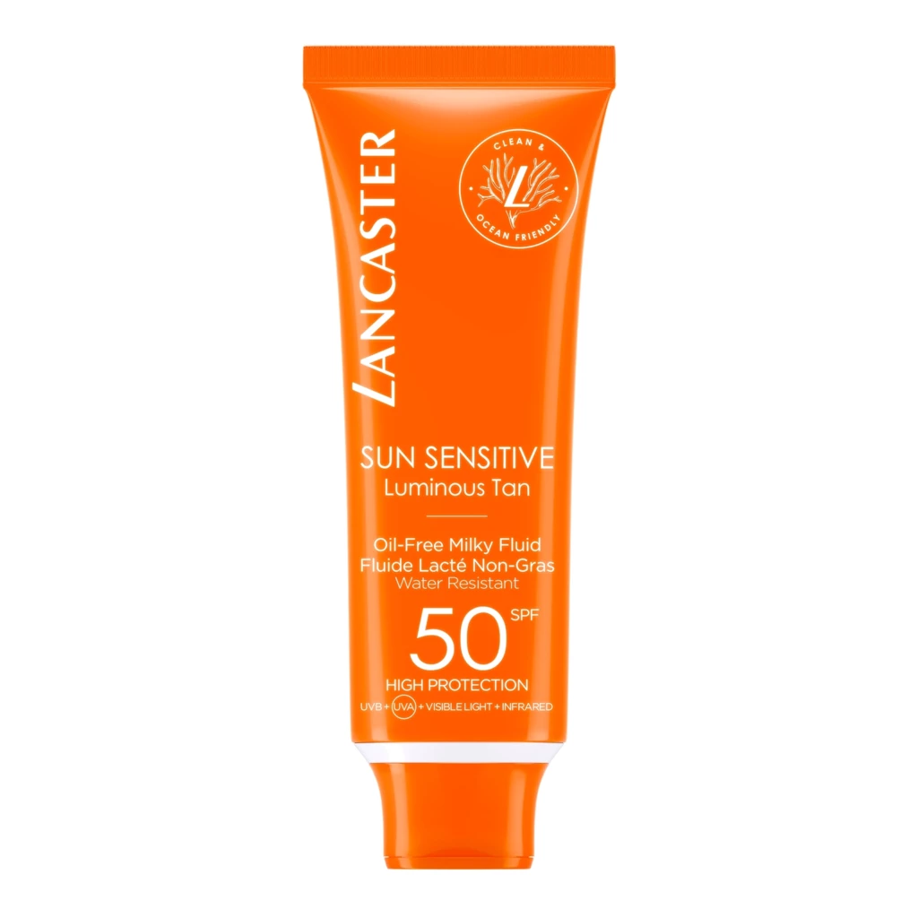 Lancaster - Sun Sensitive Oil Free Milky Fluid SPF50 50 ml på KICKS.se