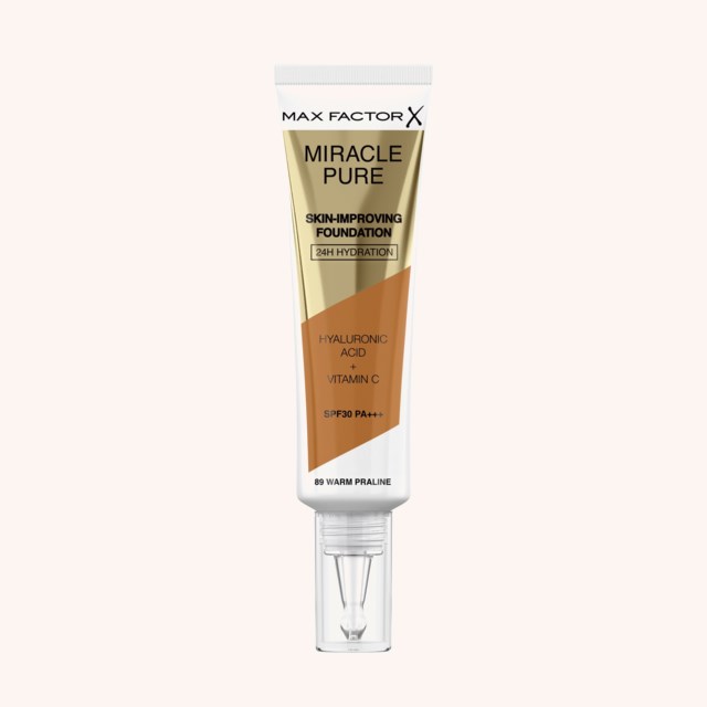 Miracle Pure Skin-Improving Foundation 89 Warm Praline Miracle Pure Skin-Improving Foundation 89 Warm Praline