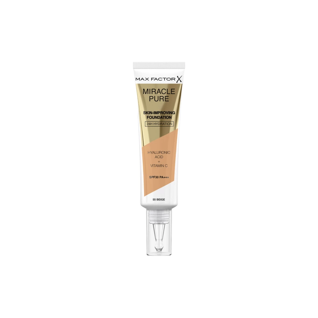 Max Factor Miracle Pure Skin-Improving Foundation 55 Beige 30 ml