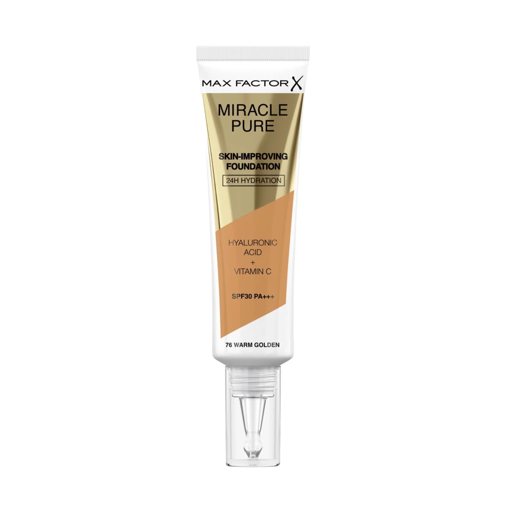 Miracle Pure Skin-Improving Foundation 76 Warm Golden