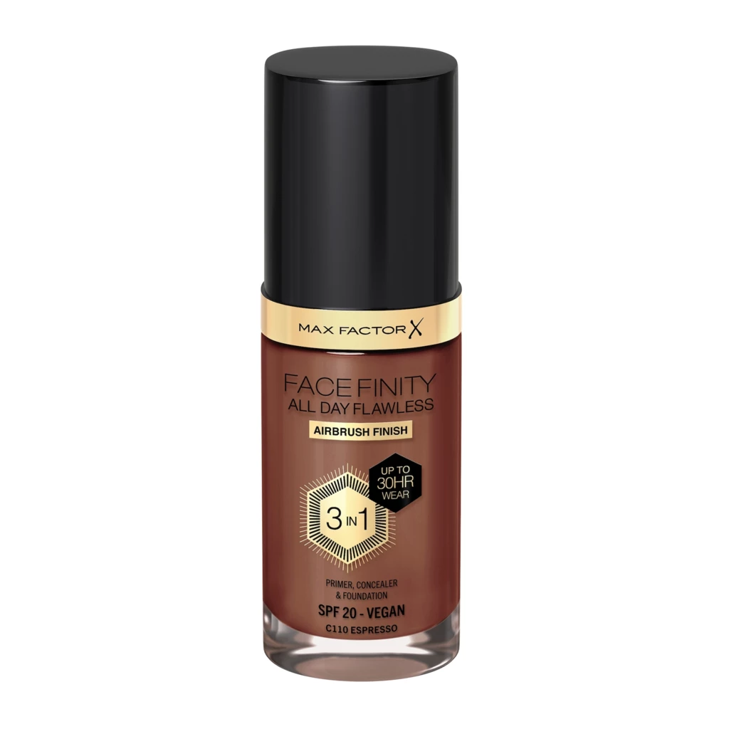 Max Factor - Facefinity All Day Flawless 3-In-1 Foundation 110 Espressoosoitteessa Kicks.fi
